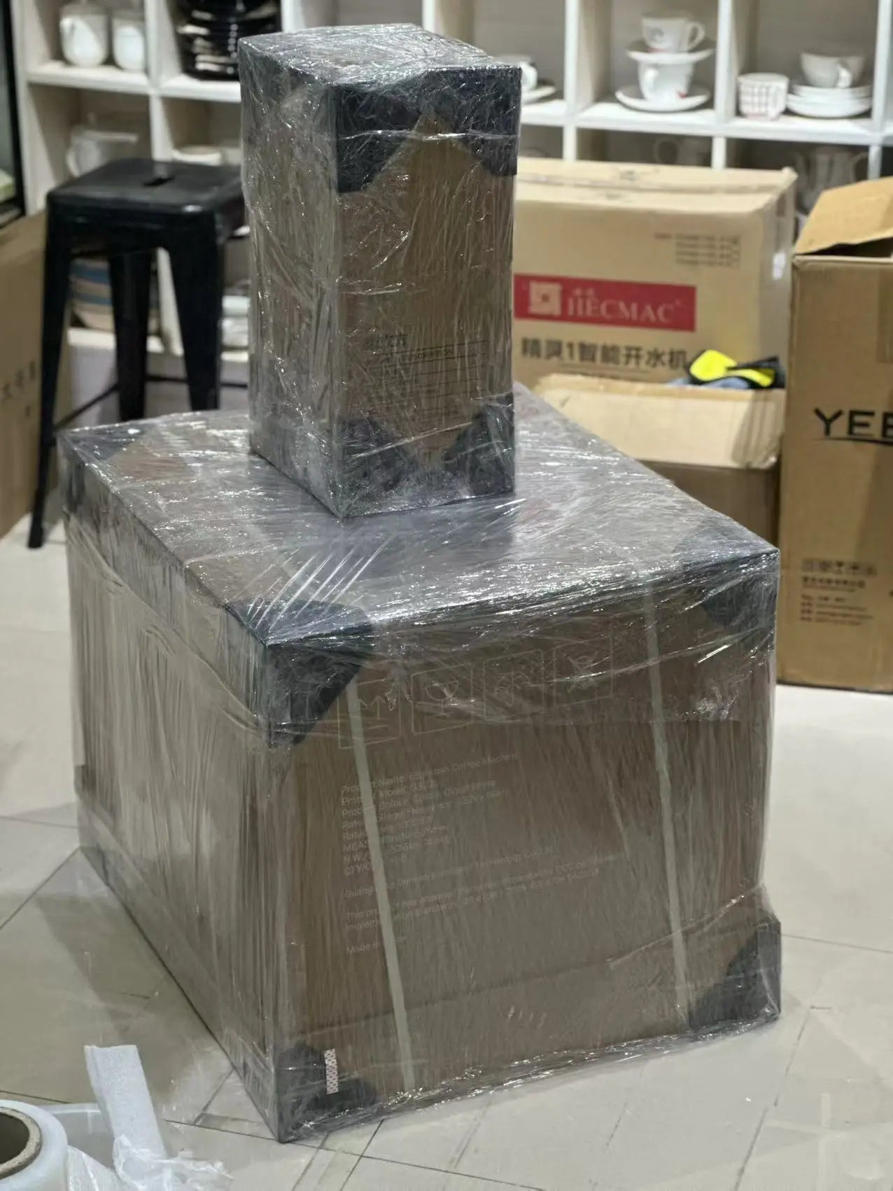 Coffee Machine CRM3211A Italian Double Head Three in One Commercial Household Professional Semi-Automatic Coffee Maker