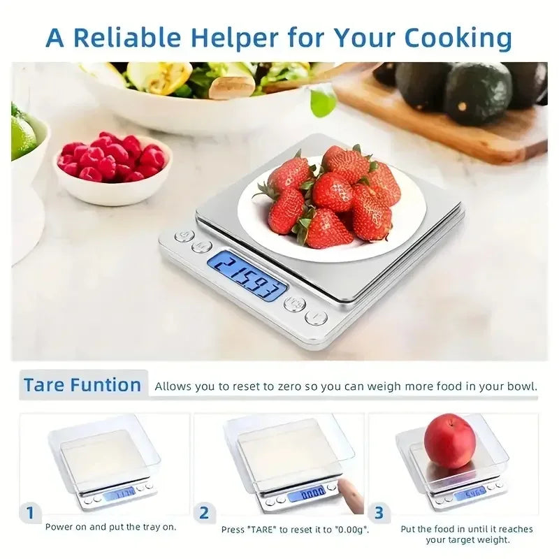 Electronic Scales Digital Kitchen Scale Coffee Balance Kitchens Accessories Bakeware Measuring Tools & Scales & Weight Precision