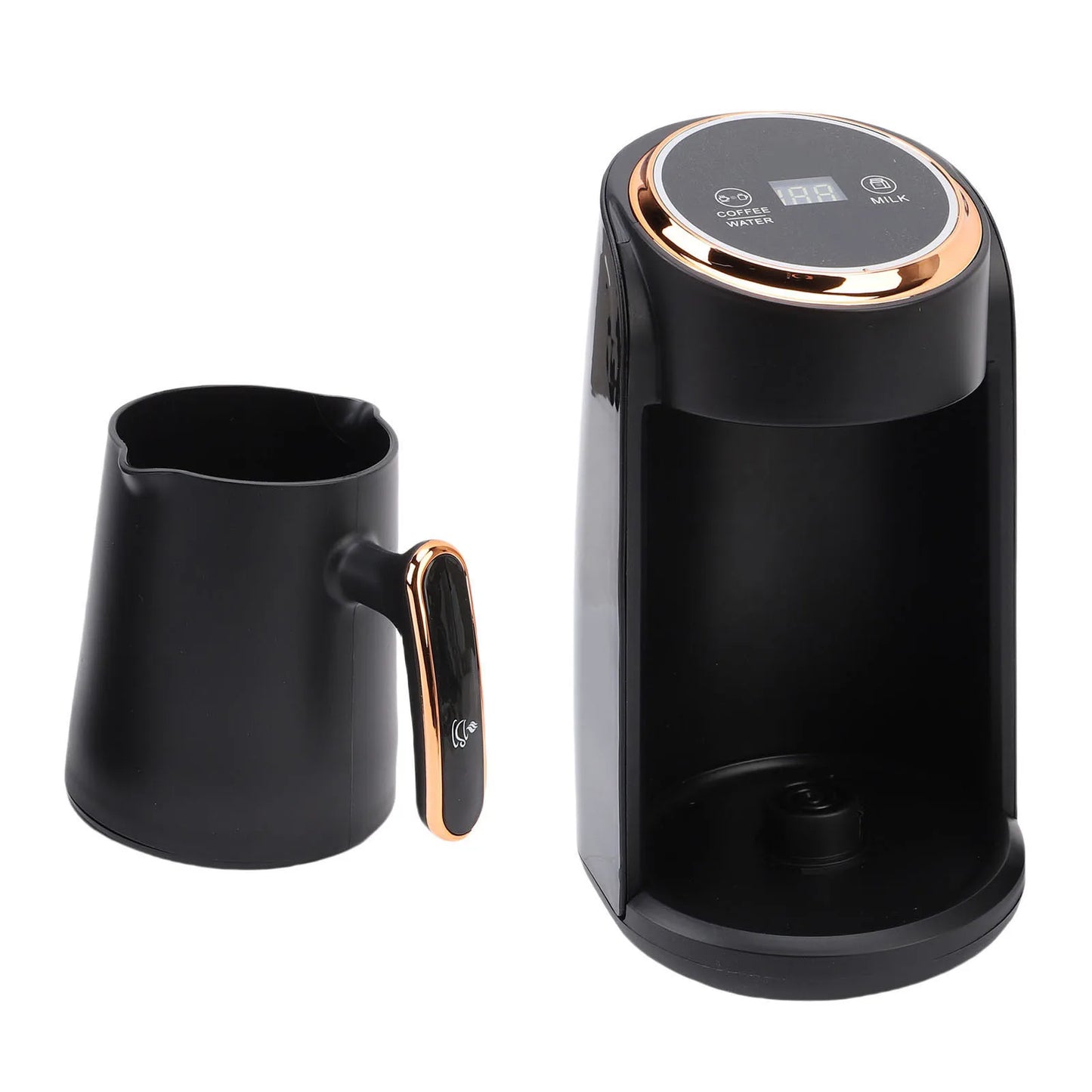 Turkish Coffee Machine 600W Anti Overflow 300ML Visible Turkish Coffee Maker 4 Cup for Home  Turkish Coffee Machine