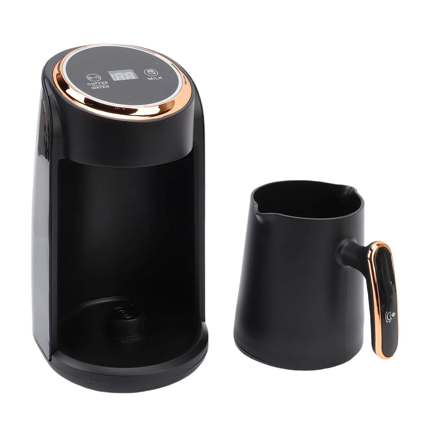 Turkish Coffee Machine 600W Anti Overflow 300ML Visible Turkish Coffee Maker 4 Cup for Home  Turkish Coffee Machine