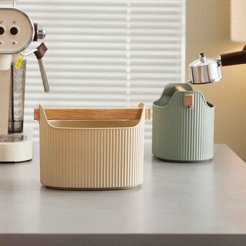 Coffee Grind Knock Box Bar Coffee Utensils Espresso Dump Bin for Barista Restaurant Coffee Shop Bar Practical Tools