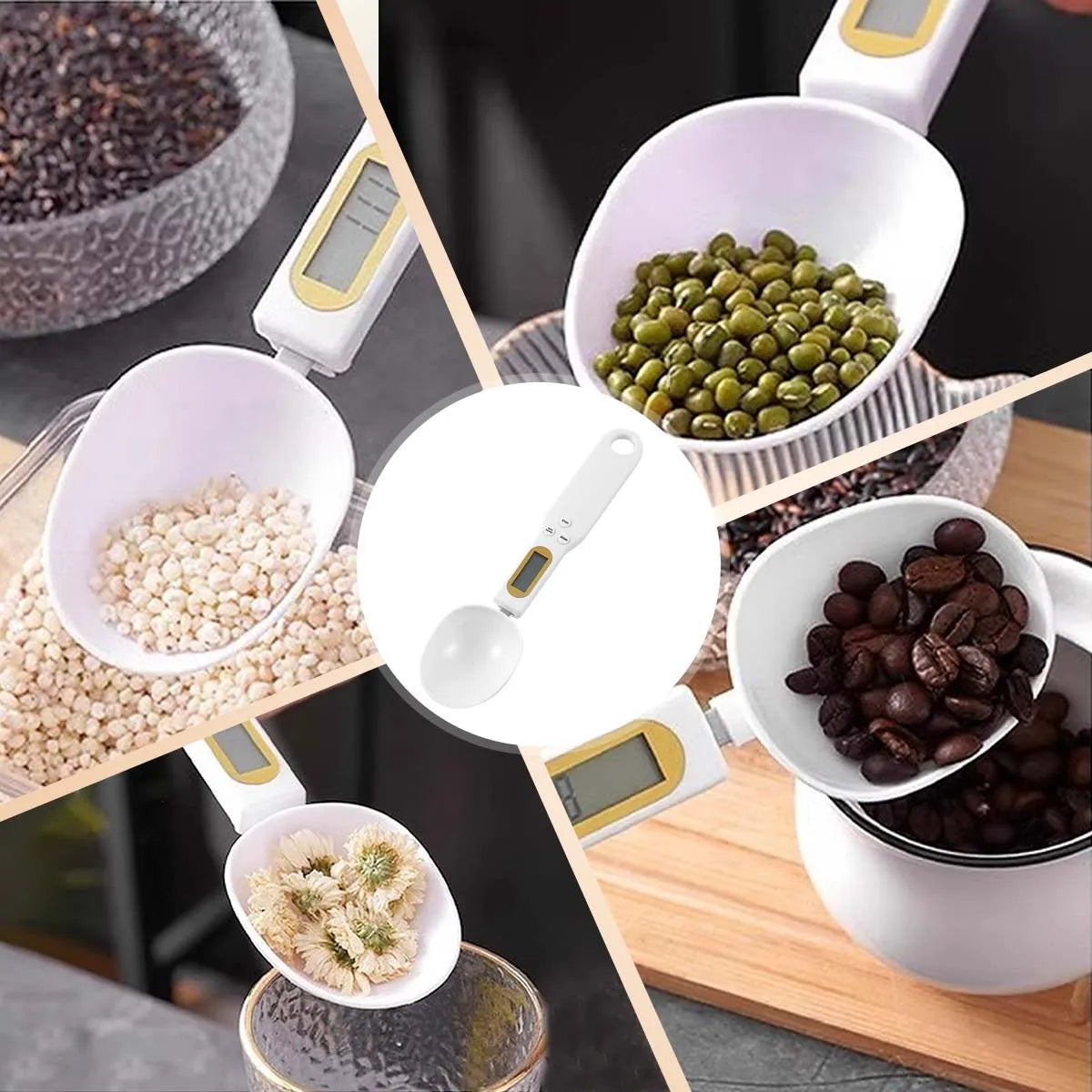 Electronic Spoon Scale, Household Small Electronic Scale, Kitchen Ingredient Food Scale, Cat Food Scale, Gram Scale