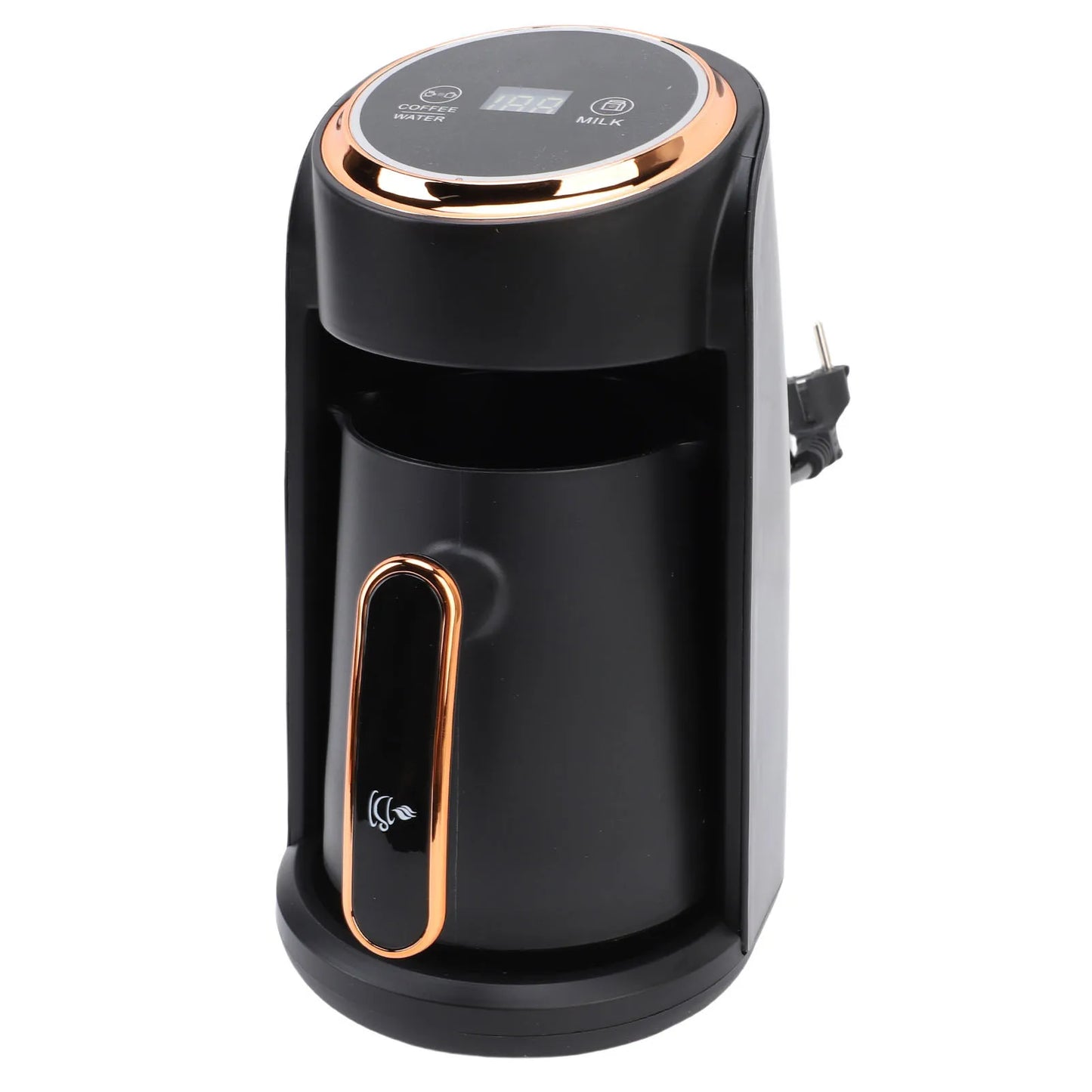 Turkish Coffee Machine 600W Anti Overflow 300ML Visible Turkish Coffee Maker 4 Cup for Home  Turkish Coffee Machine