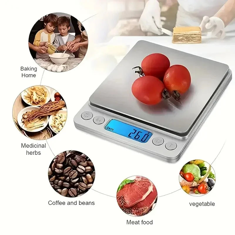 Electronic Scales Digital Kitchen Scale Coffee Balance Kitchens Accessories Bakeware Measuring Tools & Scales & Weight Precision