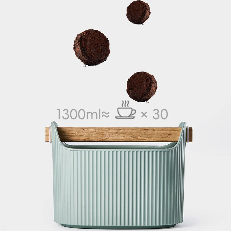 Coffee Grind Knock Box Bar Coffee Utensils Espresso Dump Bin for Barista Restaurant Coffee Shop Bar Practical Tools