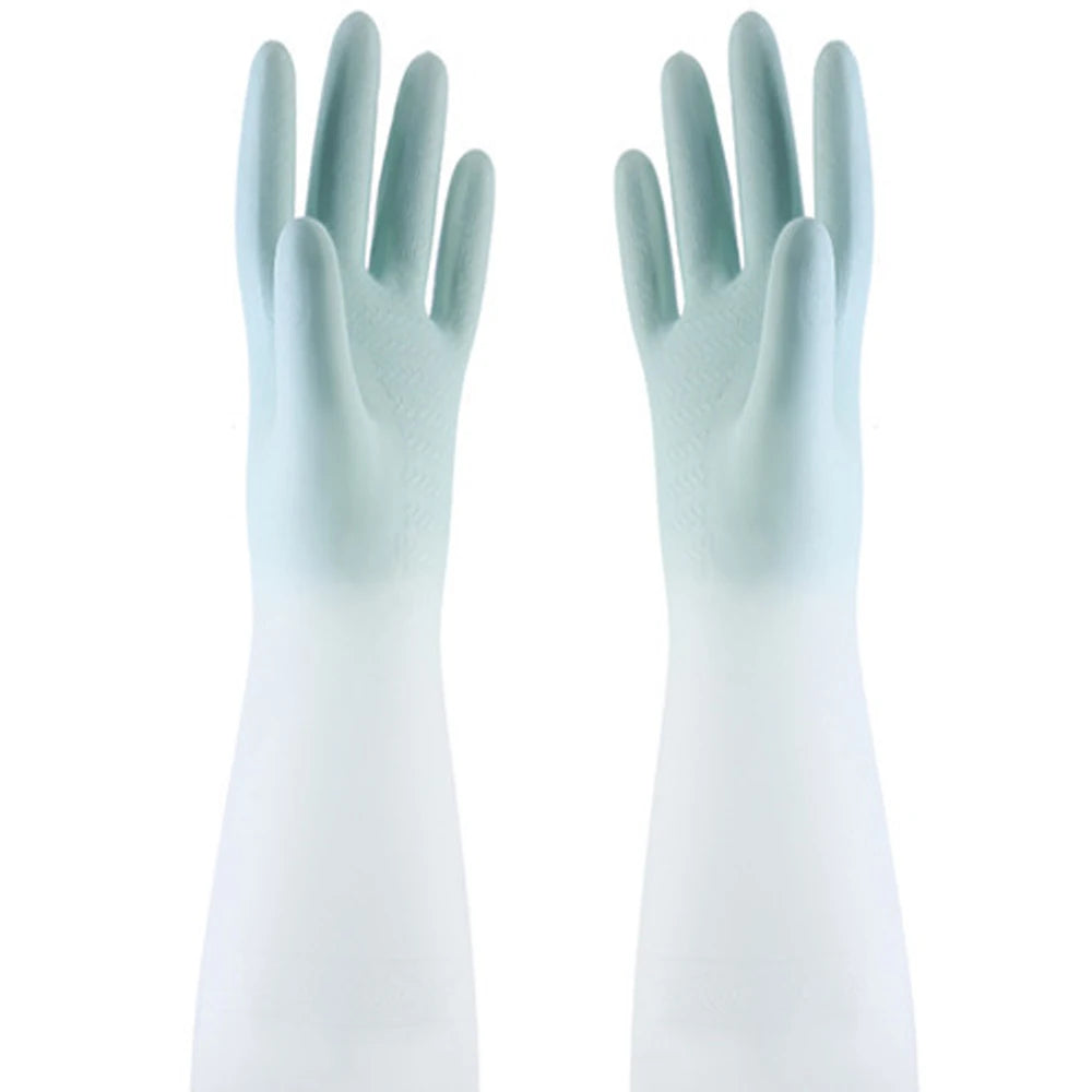 kitchen cleaning gloves must-haves cleaning supplies laundry gloves waterproof rubber latex dishwashing tools