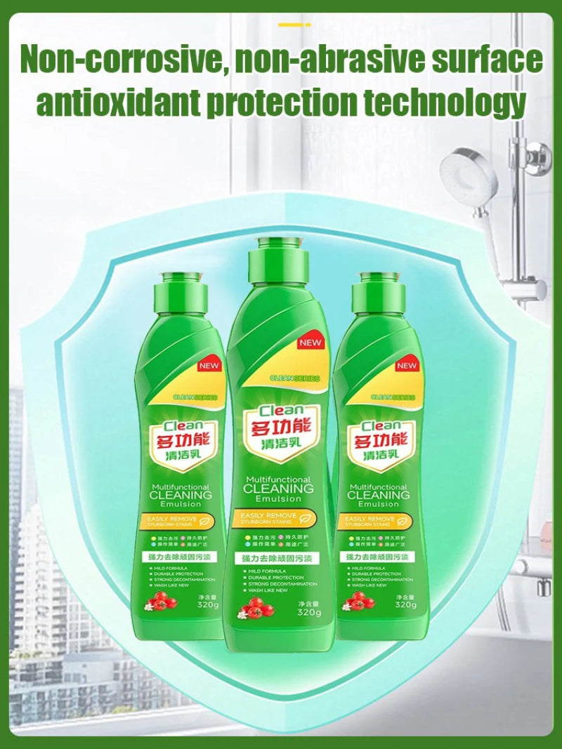 Kitchen MultiPurpose Cleaning Milk Lasting Powerful Scale Remover Cooking Utensils Pot Bottom Cleaner Heavy Oil Stain Remover