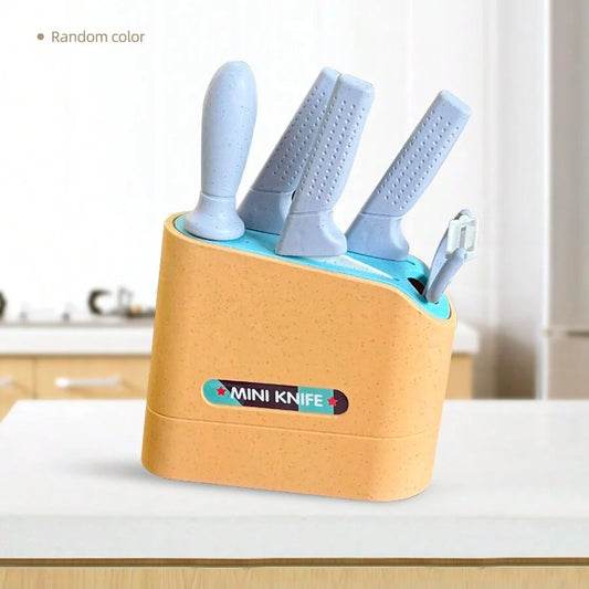 Kids' Pretend Play Kitchen Toy Set, Children's Cooking Accessories, Role Play Kitchen Toys, Cutting Tools for Children