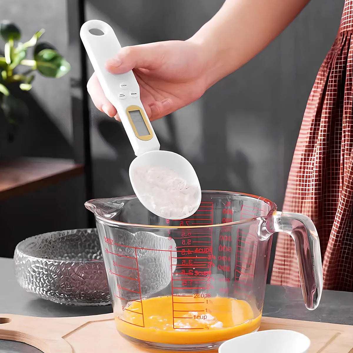 Electronic Spoon Scale, Household Small Electronic Scale, Kitchen Ingredient Food Scale, Cat Food Scale, Gram Scale