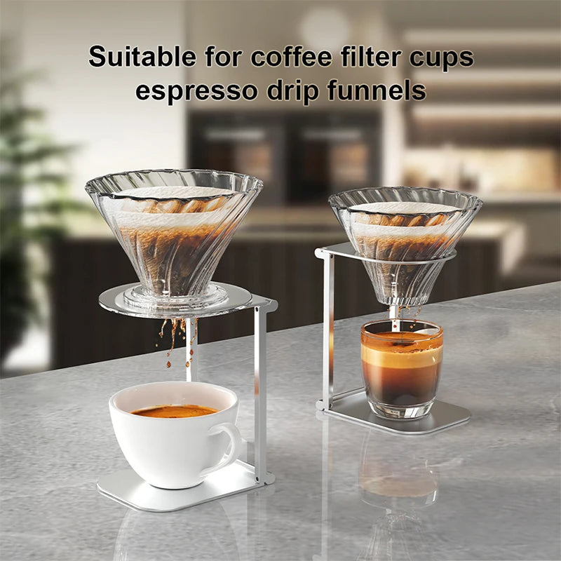 Coffee Maker Stand, Portable & Foldable Espresso Machine Stand, Office Coffee Stand With Base