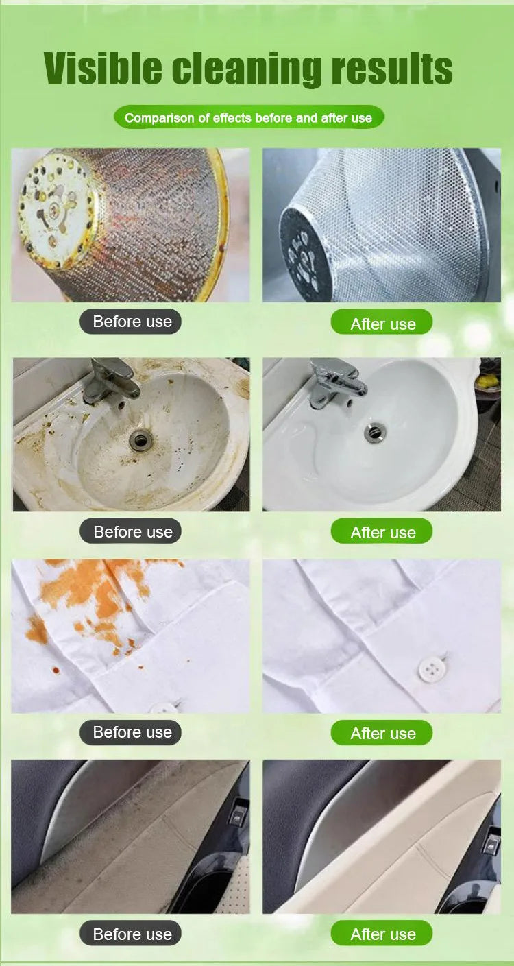 Kitchen MultiPurpose Cleaning Milk Lasting Powerful Scale Remover Cooking Utensils Pot Bottom Cleaner Heavy Oil Stain Remover