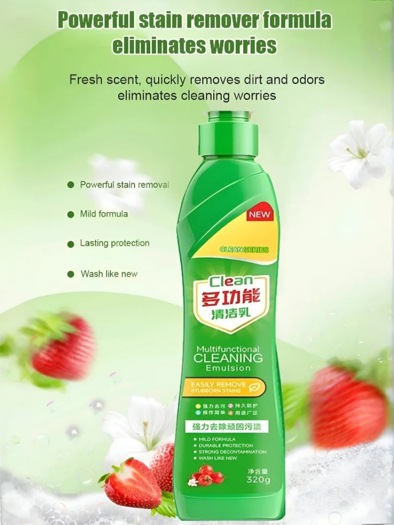 Kitchen MultiPurpose Cleaning Milk Lasting Powerful Scale Remover Cooking Utensils Pot Bottom Cleaner Heavy Oil Stain Remover