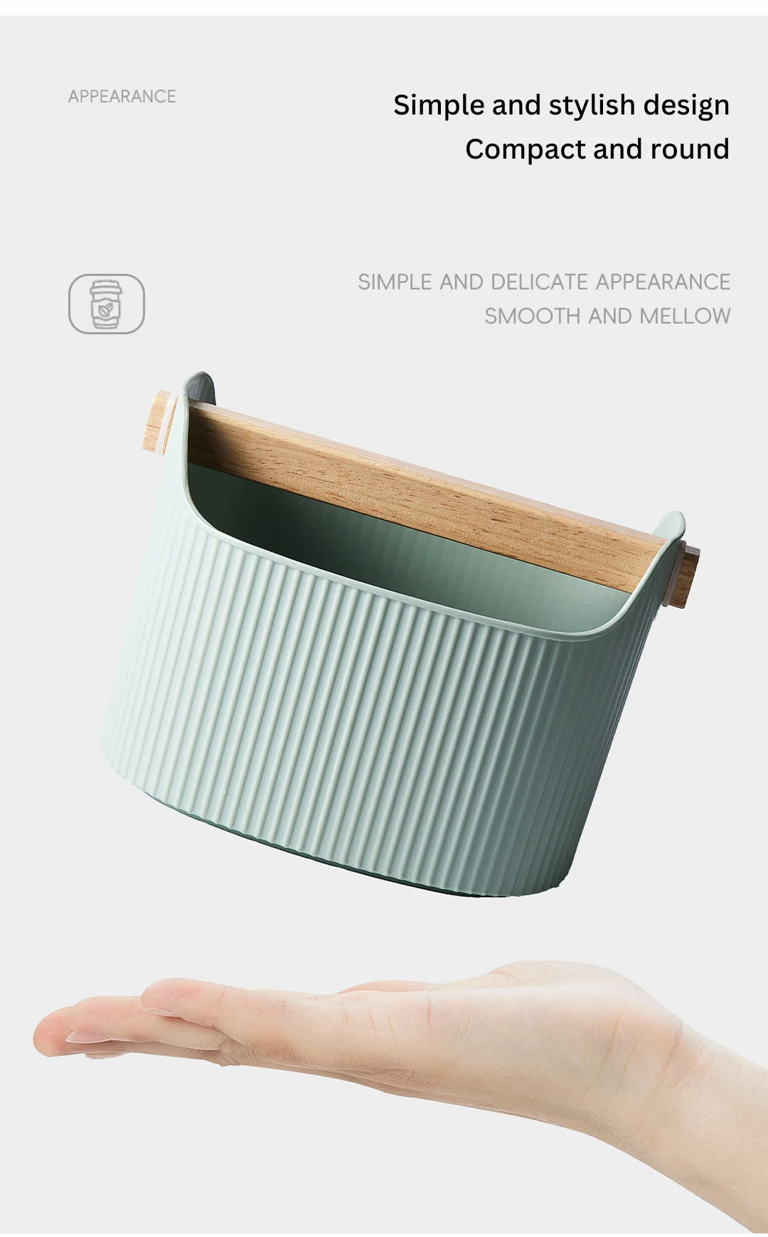 Coffee Grind Knock Box Bar Coffee Utensils Espresso Dump Bin for Barista Restaurant Coffee Shop Bar Practical Tools