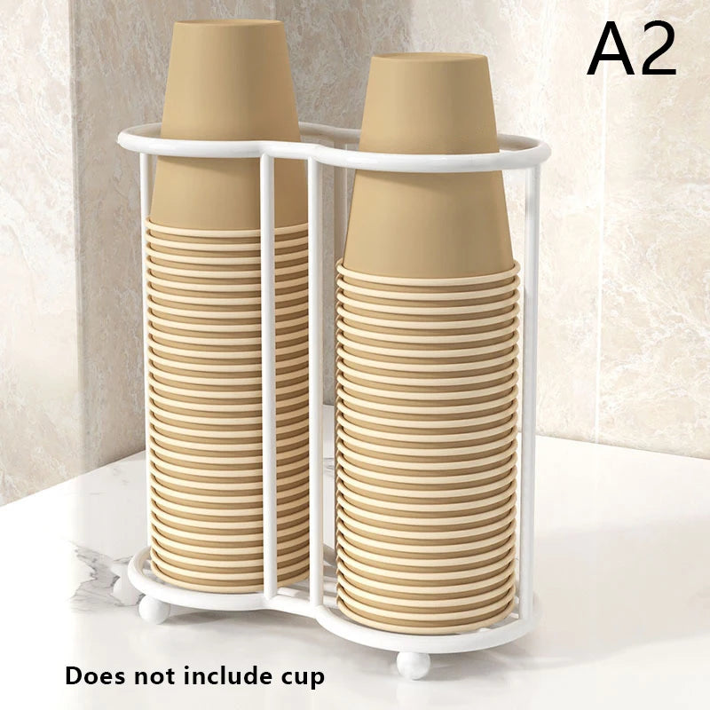 Kitchen Paper Cup Holder Picker Multifunctional Desktop Cup Storage Rack Household Coffee Cup Holder For Home Disposables Cups