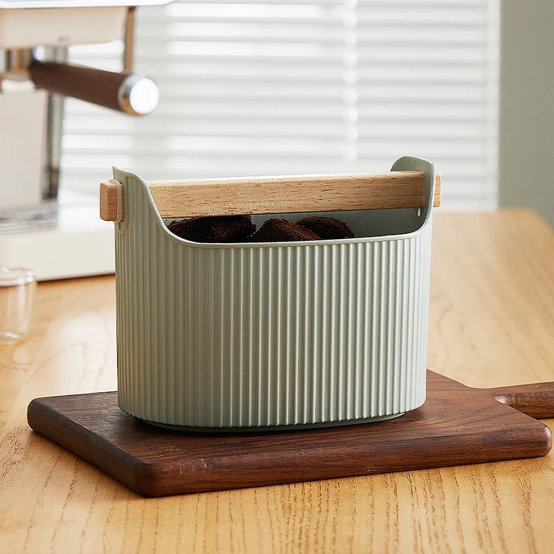 Coffee Grind Knock Box Bar Coffee Utensils Espresso Dump Bin for Barista Restaurant Coffee Shop Bar Practical Tools